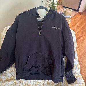 Black YoungLA Quarter Zip